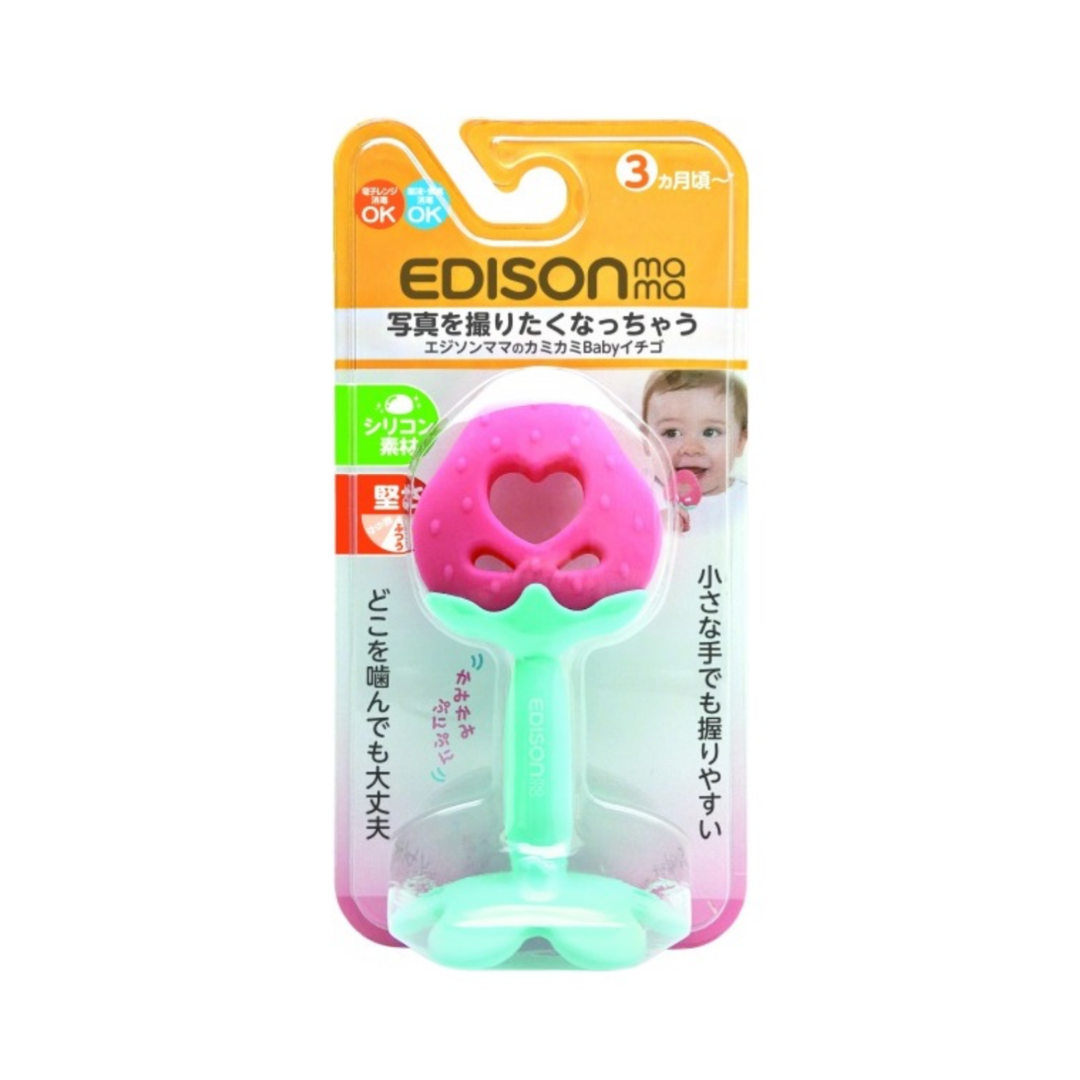 Edisonmama Kamikami Baby Strawberry Teether