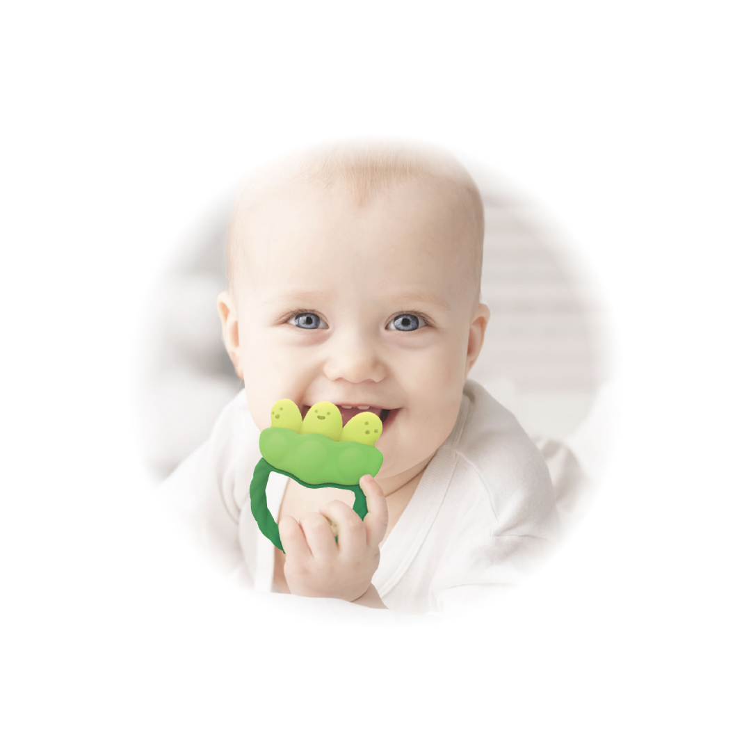 Edisonmama Kamikami Baby Pea Teether