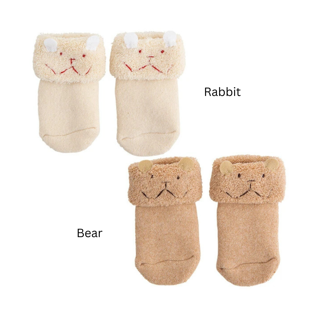 Organic cotton socks for newborn babies